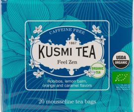 Акція на Чай трав'яний Kusmi Tea Feel Zen органічний 20 пакетиків х 2 г від Rozetka
