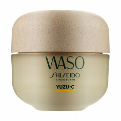 Акція на Нічна відновлювальна маска для обличчя Shiseido Waso Yuzu-C Beauty Sleeping Mask, 50 мл від Eva