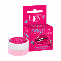 Акція на Бальзам для губ Elen Cosmetics Lip Balm Sweet Cherry, 9 г від Eva