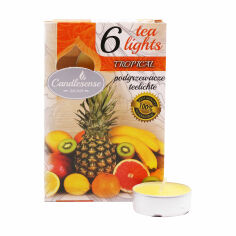 Акція на Ароматична свічка-таблетка Candlesense Decor Tropical, 6 шт від Eva