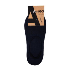 Акція на Шкарпетки-сліди чоловічі AmiGO SS17 сині, розмір 27 від Eva