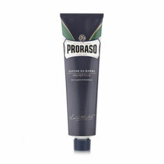 Акция на Крем для гоління Proraso Blue Line Shaving Cream Super Formula з алое та вітаміном Е, 150 мл от Eva