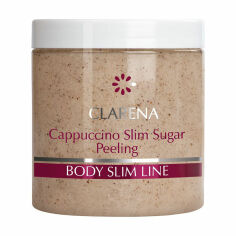 Акция на Скраб для тіла Clarena Body Line Cappuccino Slim Sugar Peeling, 500 мл от Eva