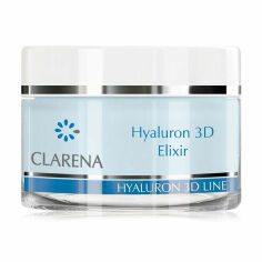 Акція на Крем для обличчя Clarena Hyaluron 3D Line Hyaluron 3D Elixir, 50 мл від Eva