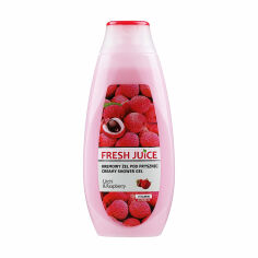 Акція на Крем-гель для душу Fresh Juice Litchi & Raspberry, 400 мл від Eva