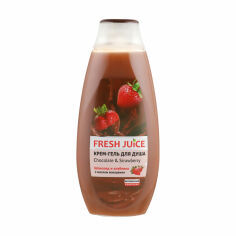 Акция на Крем-гель для душу Fresh Juice Chocolate & Strawberry, 400 мл от Eva