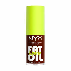 Акція на Блиск-олія для губ NYX Professional Makeup Fat Oil Lip Drip, Status Update, 4.8 мл від Eva