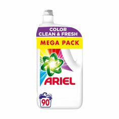 Акція на Гель для прання Ariel Color Clean & Fresh для кольорових речей, 90 циклів прання, 4.5 л від Eva