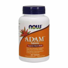 Акція на Чоловічі супер мультивітаміни NOW foods Adam Superior Men's Multi, 60 таблеток від Eva