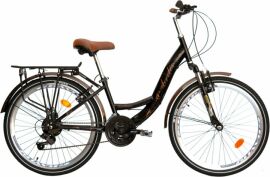 Акция на Велосипед Ardis Santana 2 24" 13" 2023 Чорно-коричневий  + Велосипедні шкарпетки в подарунок от Rozetka