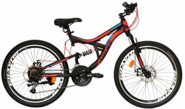 Акция на Велосипед Ardis Buggy 24" 16" 2023 Чорно-червоний (0211) + Велосипедні шкарпетки в подарунок от Rozetka