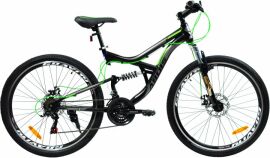 Акція на Велосипед Ardis Buggy 26" 17" 2023 Чорно-зелений  + Велосипедні шкарпетки в подарунок від Rozetka