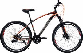 Акция на Велосипед Crossride МТВ ST Westside 27.5" 19" 2023 Чорно-жовтогарячий (01752-190-2) + Велосипедні шкарпетки в подарунок от Rozetka