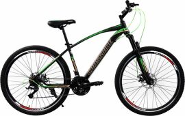 Акція на Велосипед Crossride МТВ ST Westside 27.5" 19" 2023 Чорно-зелений (01752-190-1) від Rozetka