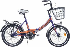 Акция на Велосипед Ardis Fold 20" 15" FLD ST Fold 2023 Фіолетовий (08112-Ф) + Велосипедні шкарпетки в подарунок от Rozetka