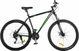 Акція на Велосипед CrossBike Everest 29" Рама 21" 2022 Black-Green (29CJPr-004447) від Rozetka
