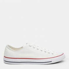 Акція на Чоловічі кеди низькі Converse All Star Ox Optical White M7652C 42 (8.5) 27 см Білі від Rozetka