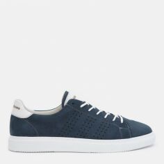 Акція на Чоловічі кеди низькі Prime Shoes 139 Blue Nubuck 92-139-72220 42 28 см Блакитні від Rozetka