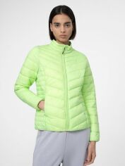 Акция на Куртка демісезонна коротка жіноча 4F Down Jacket F094 4FSS23TDJAF094-41S M Зелена от Rozetka