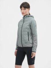 Акція на Куртка демісезонна з капюшоном жіноча 4F Technical Jacket F093 4FSS23TTJAF093-25S L Сіра від Rozetka