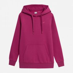 Акція на Худі жіноче 4F Sweatshirt F372 4FSS23TSWSF372-53S S Рожеве від Rozetka