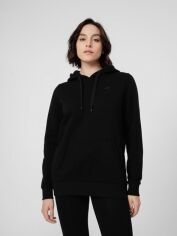 Акція на Худі жіноче 4F Sweatshirt F372 4FSS23TSWSF372-20S XS Чорне від Rozetka