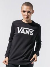 Акция на Світшот жіночий Vans VN0A4S97BLK1 S Чорний з принтом от Rozetka