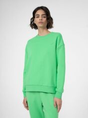 Акция на Світшот жіночий 4F Sweatshirt F537 4FSS23TSWSF537-41S L Зелений от Rozetka