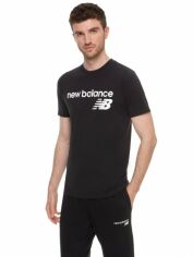 Акція на Футболка New Balance Classic Core Logo MT03905BK L Чорна від Rozetka