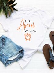 Акція на Футболка Love&Live It's Aperol o'clock LLP03264 3XL Біла від Rozetka