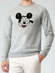 Акція на Світшот Love&Live Salute, I'm Mickey!-2 LLP03312 2XL Сірий від Rozetka