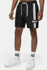Акція на Спортивні шорти чоловічі Lonsdale 117355-1500 2XL Black/White від Rozetka