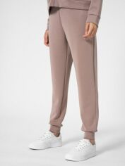 Акция на Спортивні штани жіночі 4F Trousers Cas F128 4FSS23TTROF128-82S XS Рожеві от Rozetka