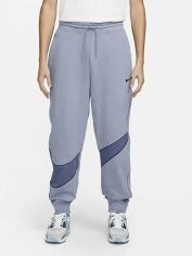 Акція на Спортивні штани чоловічі Nike M Nk Swoosh Flc Pant DX0564-493 XL Ashen Slate/Diffused Blue/Black від Rozetka