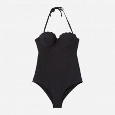Акція на Суцільний купальник жіночий H&M 01-0610016-7 34 Чорний (СА2000001969380) від Rozetka