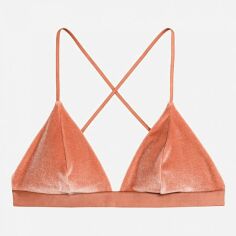 Акція на Верхня частина купальника жіноча H&M 0530599 40 Коричнева від Rozetka