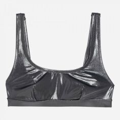 Акція на Верхня частина купальника жіноча H&M 0560203 32 Сіра від Rozetka