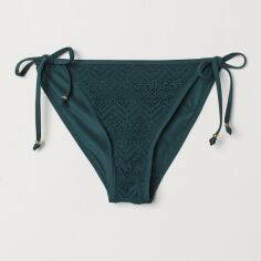 Акція на Нижня частина купальника жіноча H&M 699454 32 Темно-зелена від Rozetka