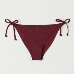 Акція на Нижня частина купальника жіноча H&M 721990 38 Бордова від Rozetka