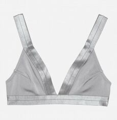 Акція на Верхня частина купальника жіноча H&M XAZ131458HSMZ 32 Сіра від Rozetka