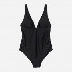 Акція на Суцільний купальник жіночий H&M XAZ372945EKRQ XL Чорний від Rozetka