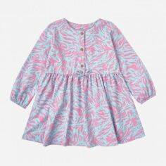 Акція на Дитяче плаття для дівчинки KRAKO 3004D23 110-116 см Рожево-Бірюзове від Rozetka