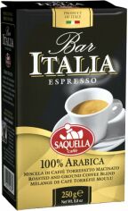 Акція на Кава мелена SAQUELLA Espresso 250 г від Rozetka