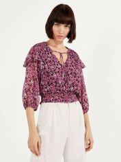 Акція на Блузка жіноча Bershka XAZ262971DBOV XS Фіолетова від Rozetka