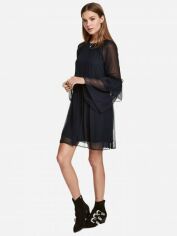 Акція на Сукня коротка осіння жіноча H&M XAZ057195MKXM 32 Темно-синя від Rozetka
