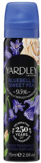 Акция на Парфумований дезодорант для жінок Yardley Bluebell & Sweet Pea Deodorising Body Spray 75 мл от Rozetka