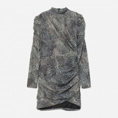 Акція на Плаття коротке літнє жіноче H&M 7938550dlog XS Різнобарвне від Rozetka