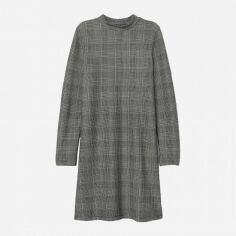 Акція на Сукня коротка осіння жіноча H&M 7509618log 40 Чорна з білим від Rozetka