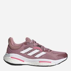 Акция на Жіночі кросівки для бігу Adidas Solar Control GY1657 39.5 (6UK) 24.5 см Рожеві от Rozetka