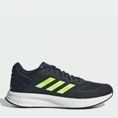 Акція на Чоловічі кросівки для бігу Adidas Duramo 10 GW8337 41.5 (7.5UK) 26 см Сині від Rozetka